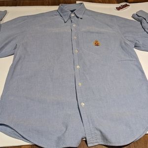 Vintage Polo black crest long sleeve shirt